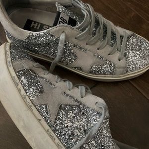 GOLDEN GOOSE HI STAR ⭐️ GLITTER 38